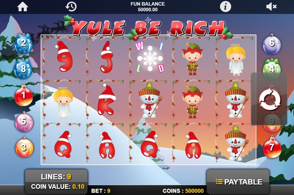 Yule Be Rich Slot Gameplay