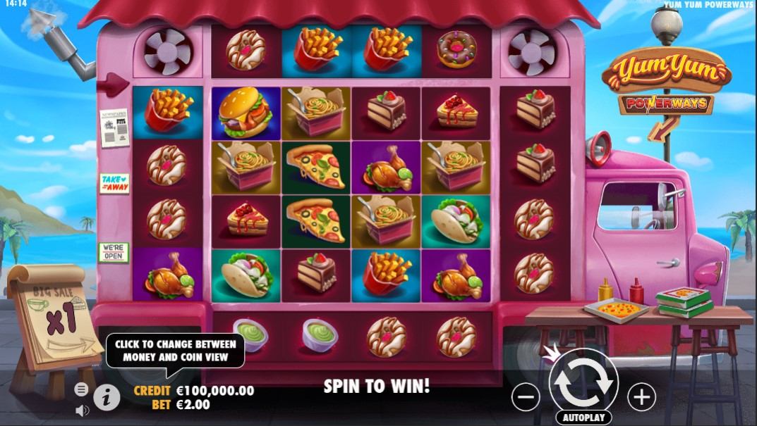 Yum Yum Powerways Slot Gameplay