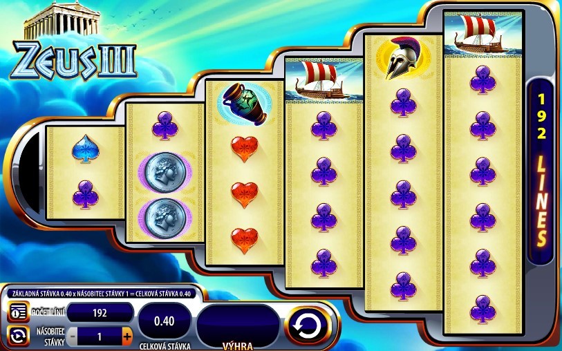 Zeus 3 Slot Gameplay