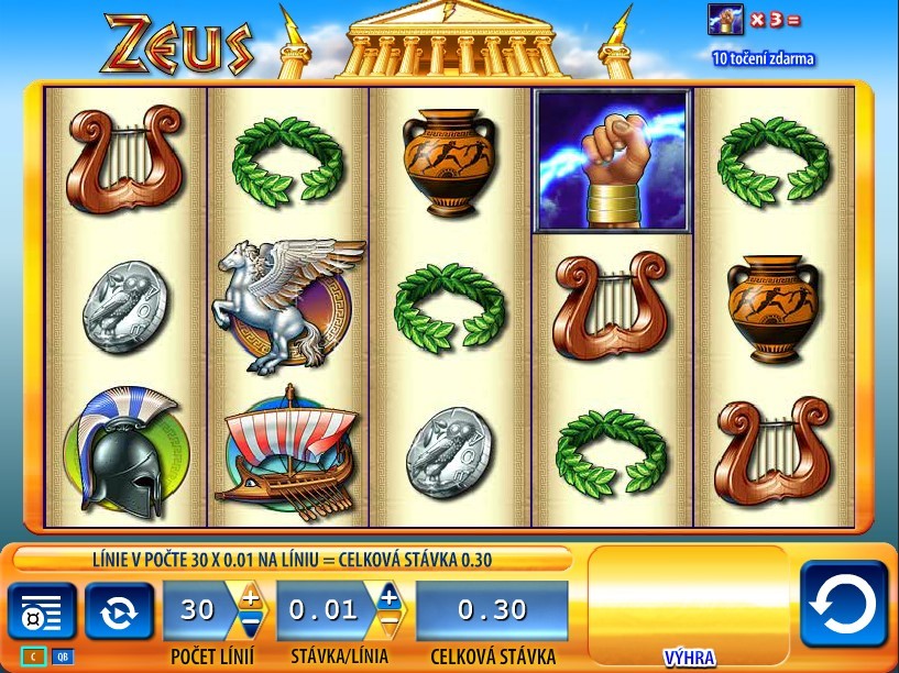 Zeus Slot Gameplay