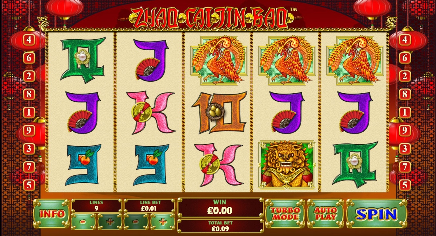 Zhao Cai Jin Bao Slot Gameplay