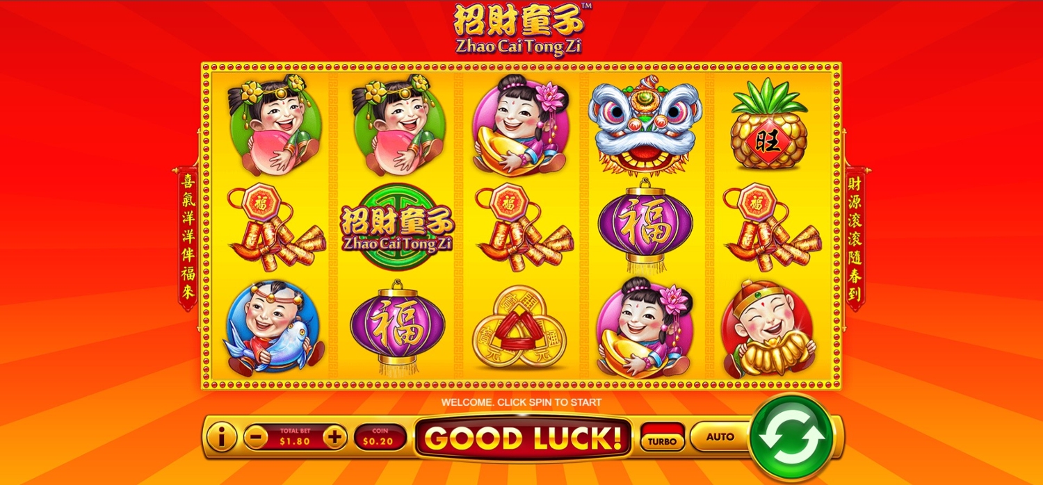 Zhao Cai Tong Zi Slot Gameplay