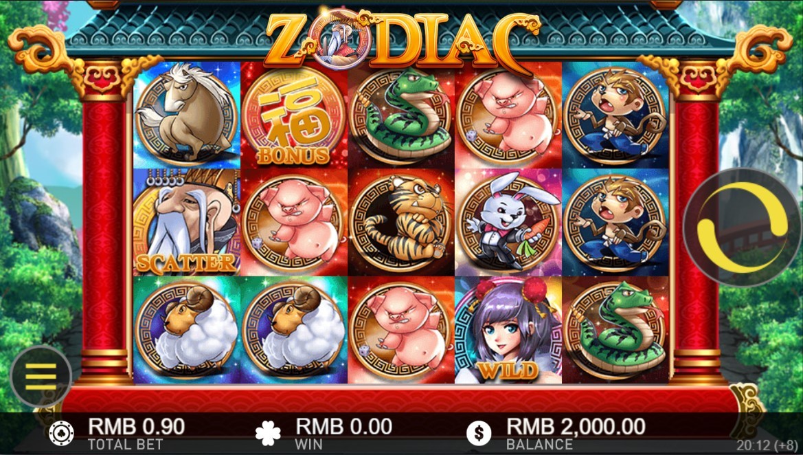 Zodiac Slot Gameplay