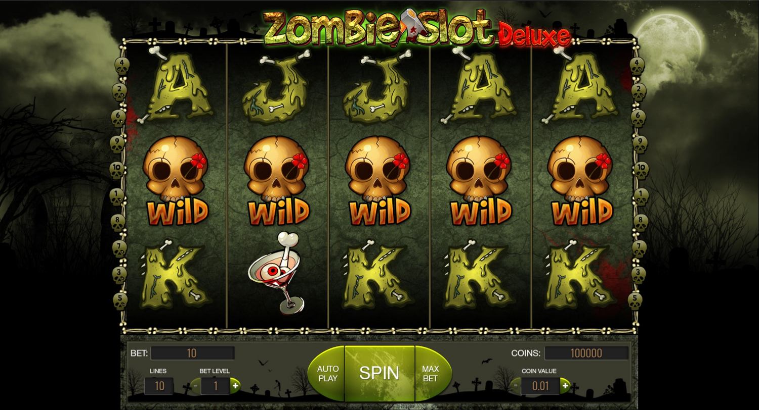 Zombie Slot Deluxe Slot Gameplay