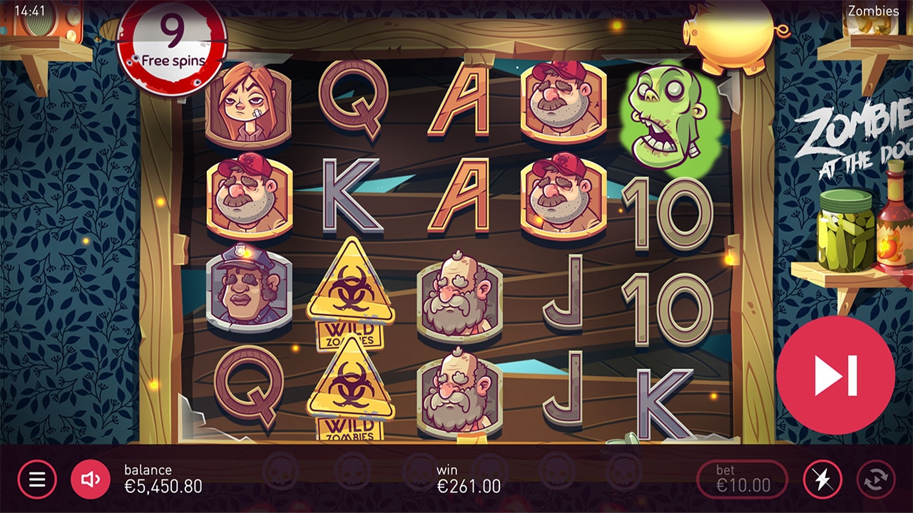 Zombies At The Door Slot Gameplay