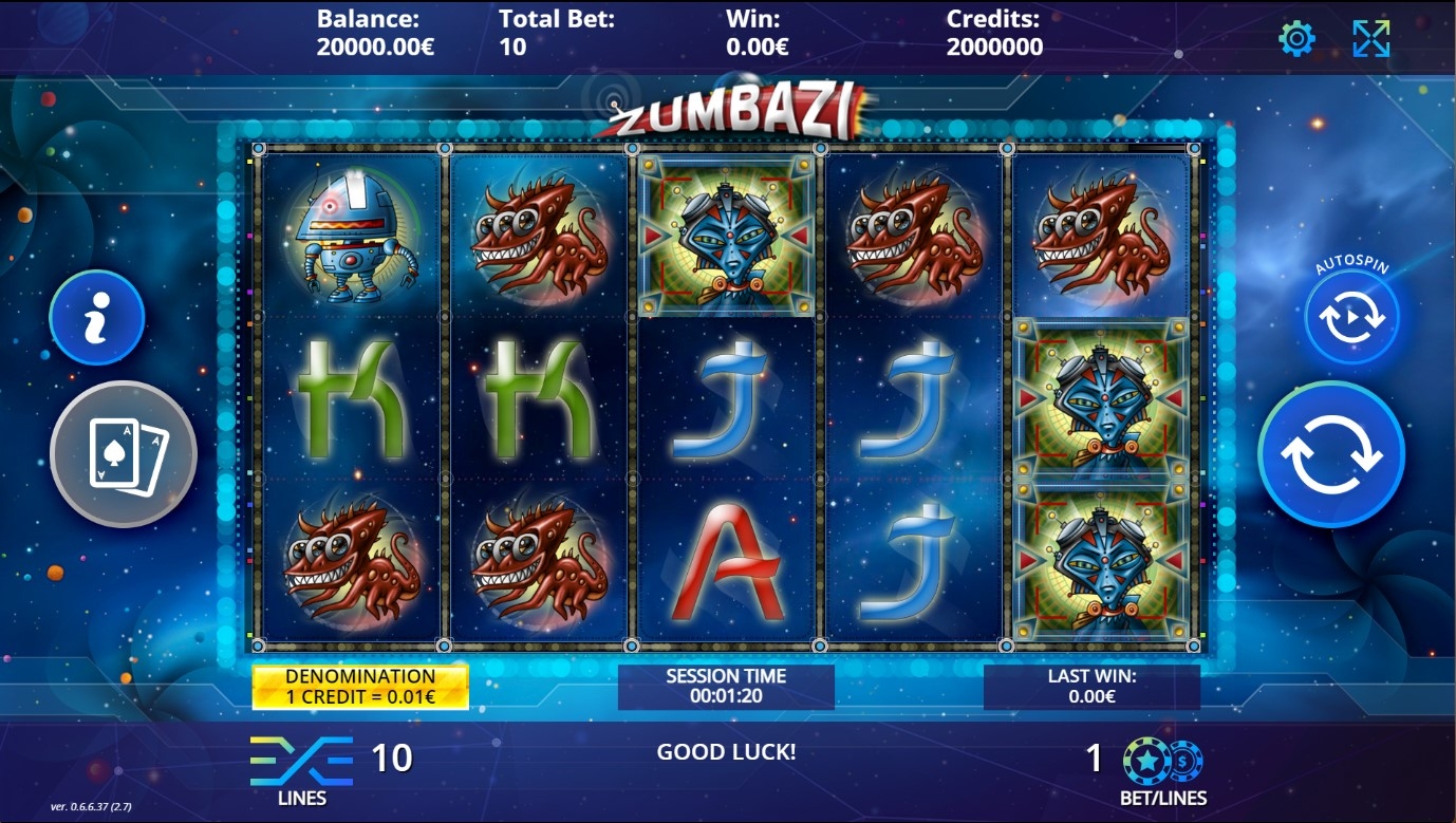 Zumbazi Slot Gameplay