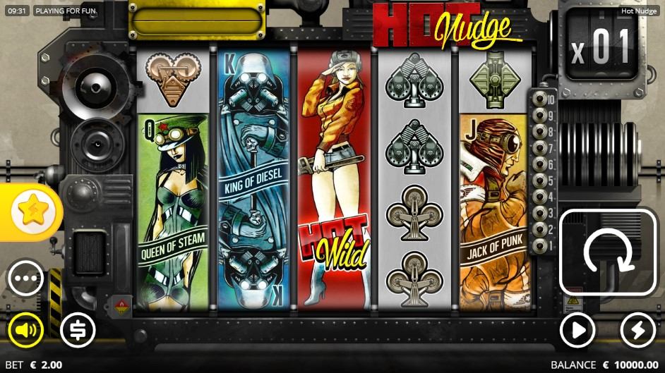 Hot Nudge Slot Gameplay