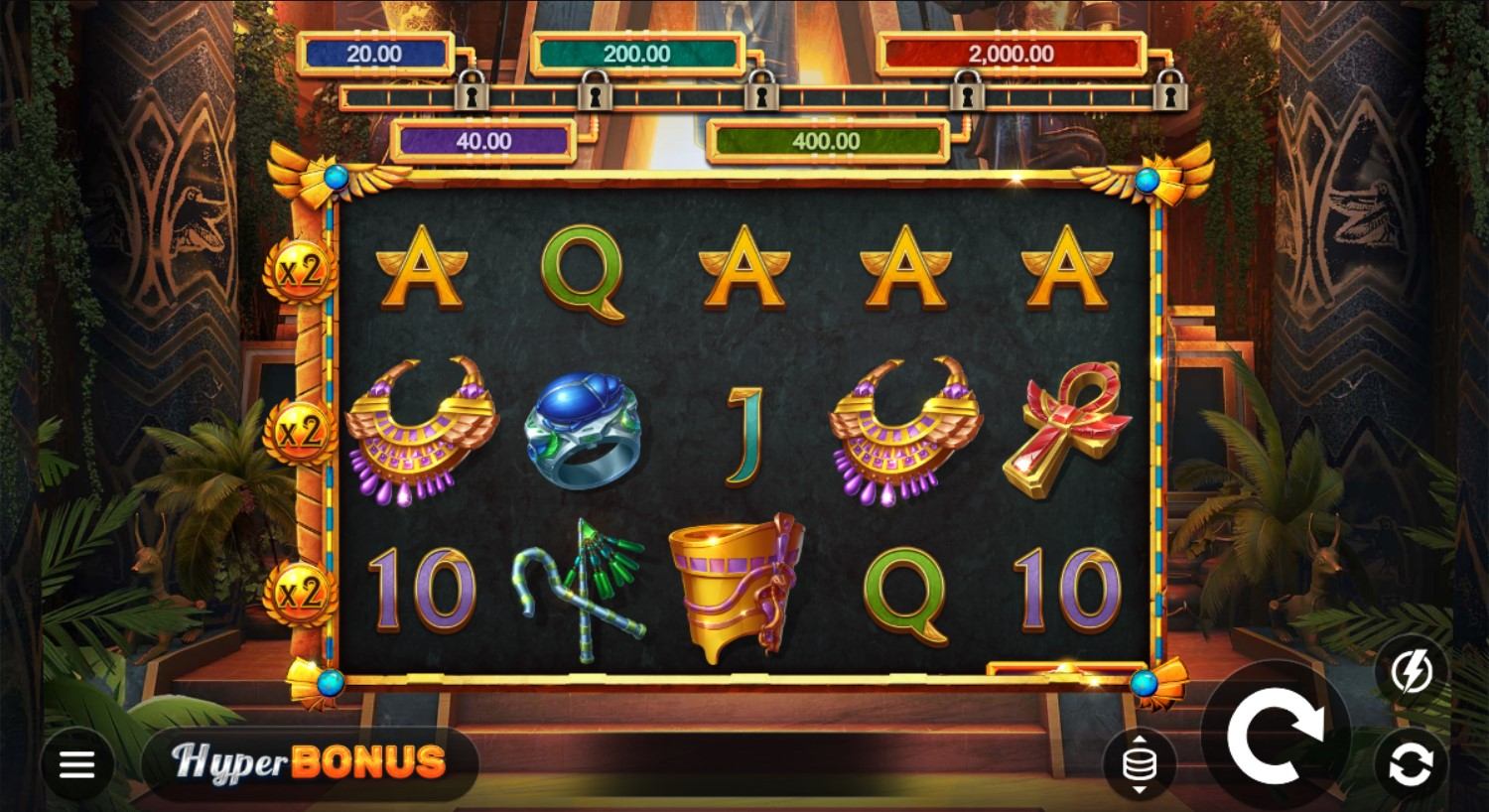 Pharaoh's Reign Slot Gameplay