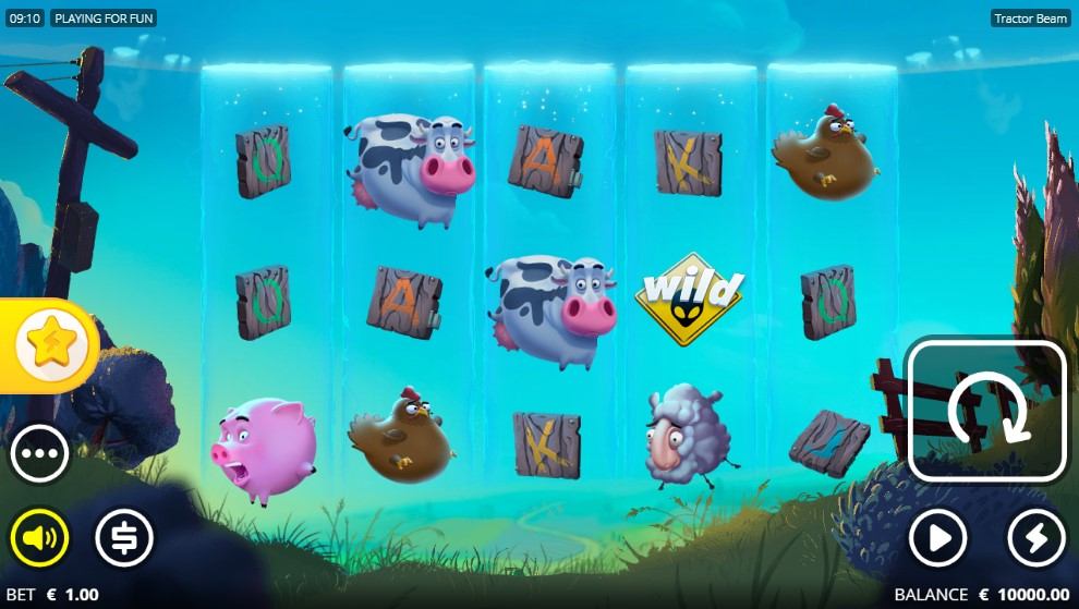 Tractor Beam Slot Gameplay