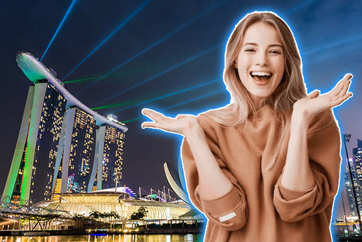 A visitor to the Marina Bay Sands casino in Singapore has won SGD 1.17 million