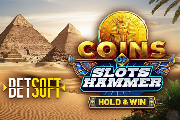Betsoft has launched an exclusive new slot machine titled "Coins of Slotshammer – Hold & Win."