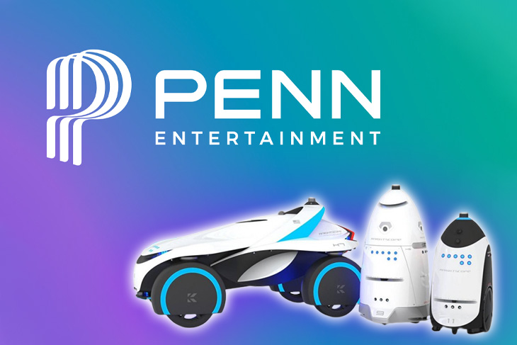 Casino operator Penn Entertainment has struck a deal with a developer of security robots