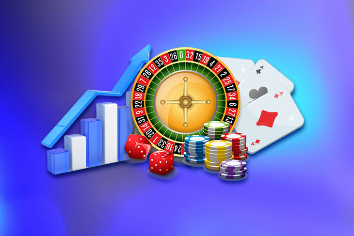 Casino visitors in Deadwood, South Dakota, spent 2.3% more in February compared to the previous year