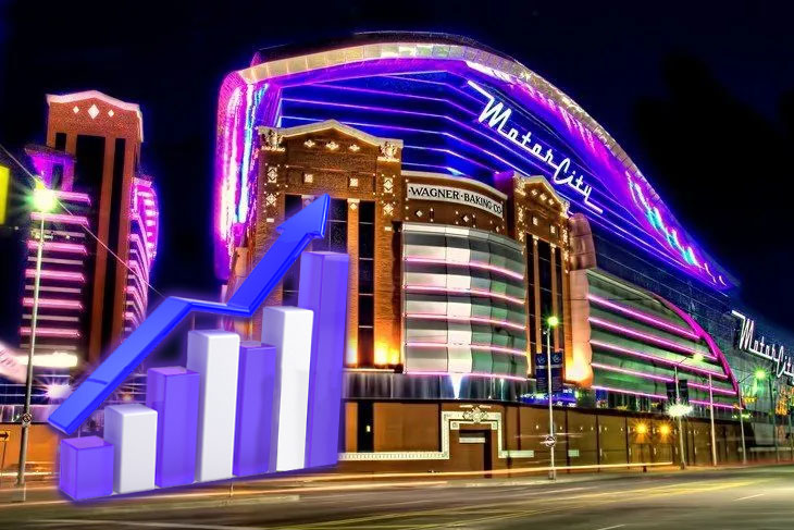 Detroit's casinos reported a slight increase in revenue for the first quarter of 2023