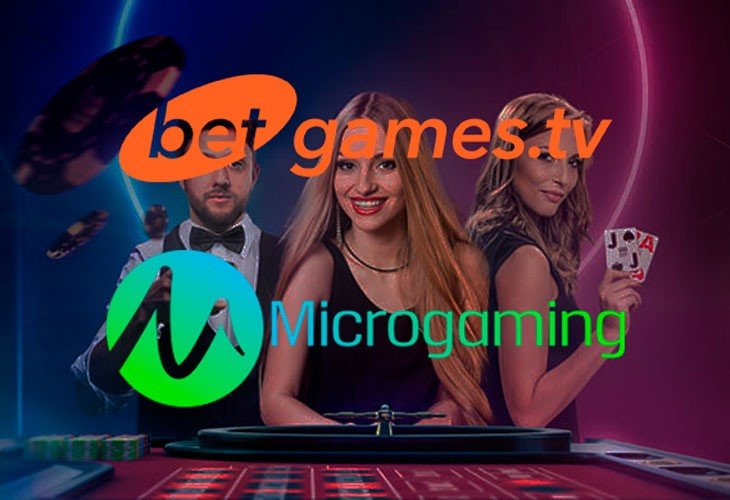 Live game developer BetGames.TV has partnered with Microgaming