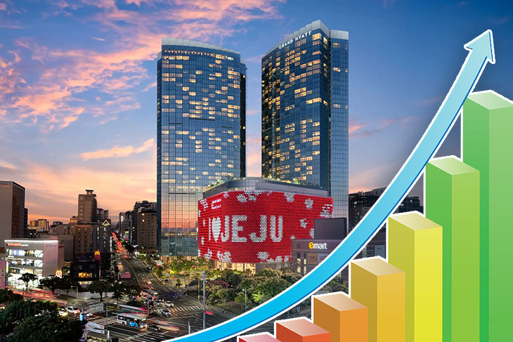 Revenue at Jeju Dream Tower Casino surged by 96.9% in November 2025