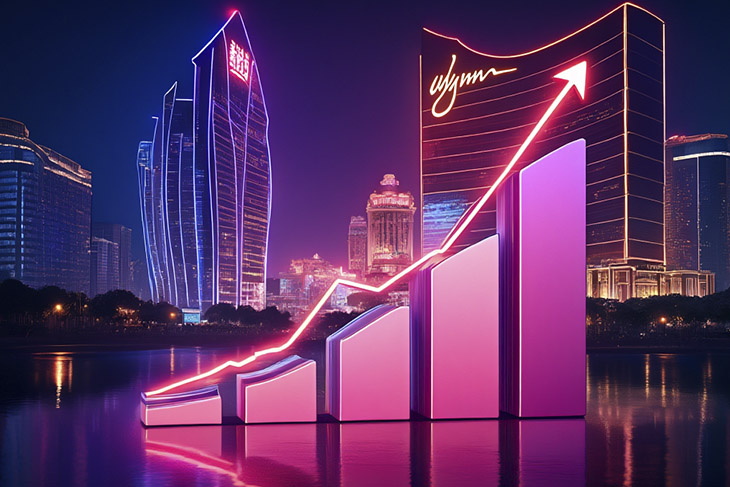 Shares of Macau casinos surged by 53% amid a rise in tourism in the region