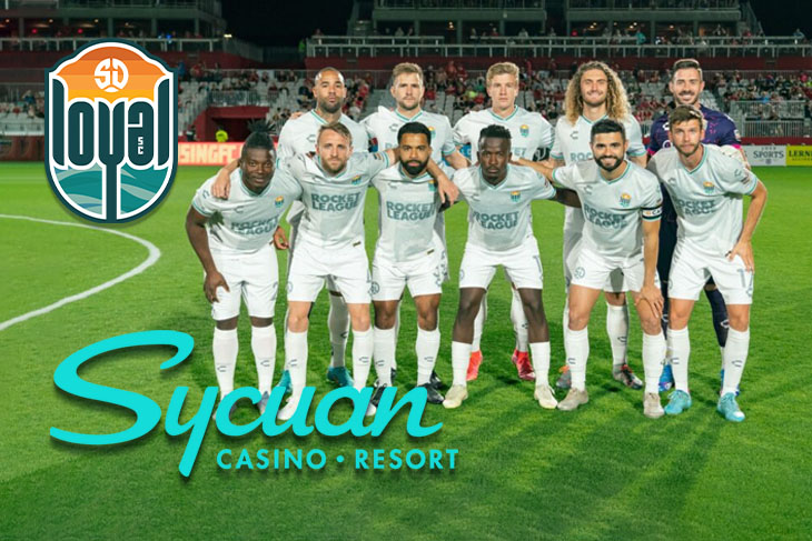 Sycuan Casino Resort has announced a new partnership with the San Diego Loyal soccer club