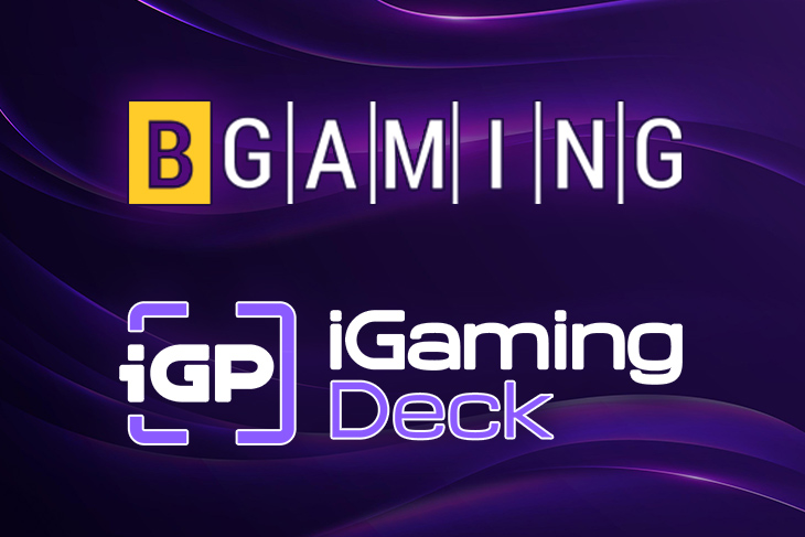 The company iGP has integrated BGaming's slot games into its iGaming Deck platform