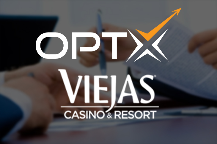 The OPTX platform has signed an agreement with Viejas Casino & Resort