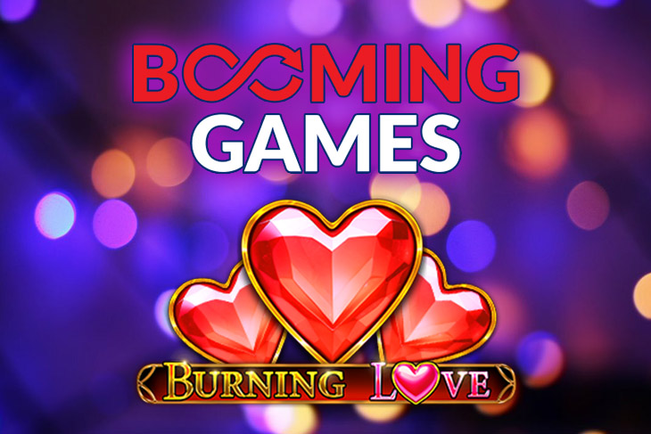 The provider Boomin Games has launched a new romantic slot game, Burning Love, featuring payout multipliers of up to x2000