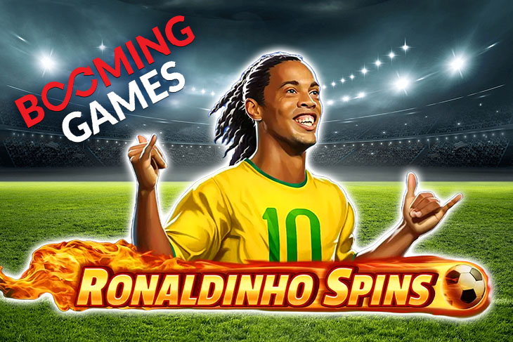 The provider Booming Games has launched an exclusive slot game titled "Ronaldinho Spins."