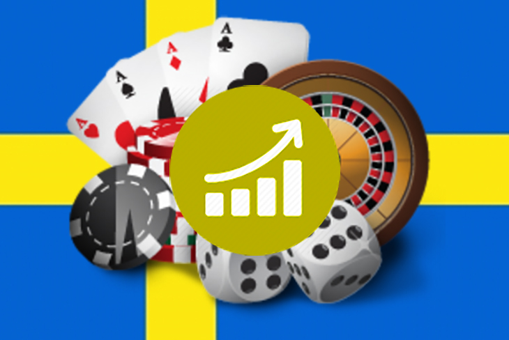 The revenue of gambling establishments in Sweden increased by 5% in 2021