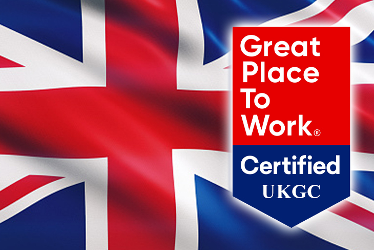 The UK Gambling Commission has been awarded the title of "Great Place to Work."