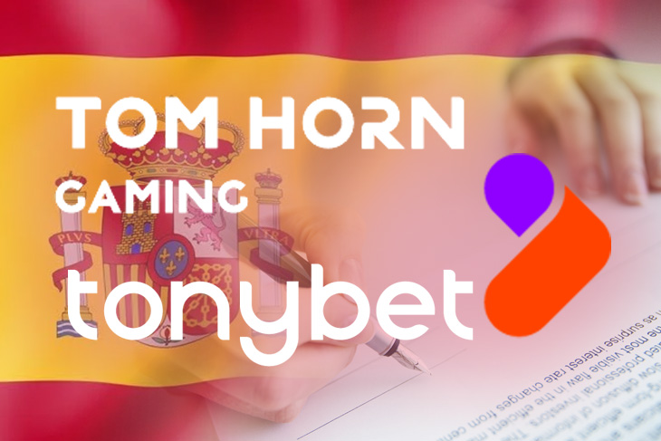 Tom Horn Gaming has signed a partnership agreement with TonyBet
