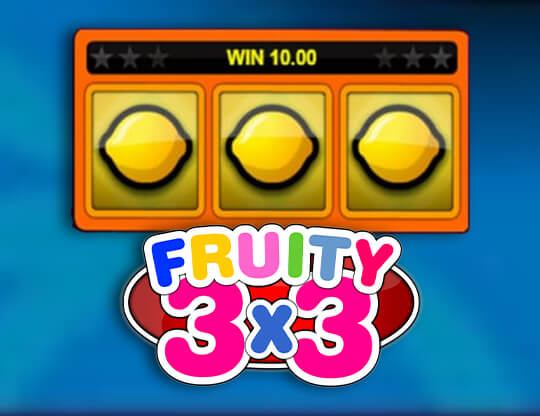 Fruity 3×3