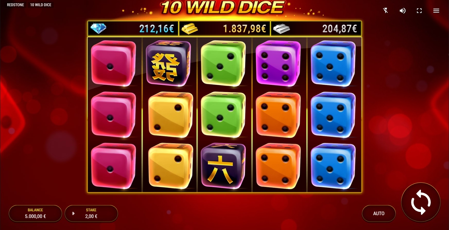 10 Wild Dice Gameplay Image