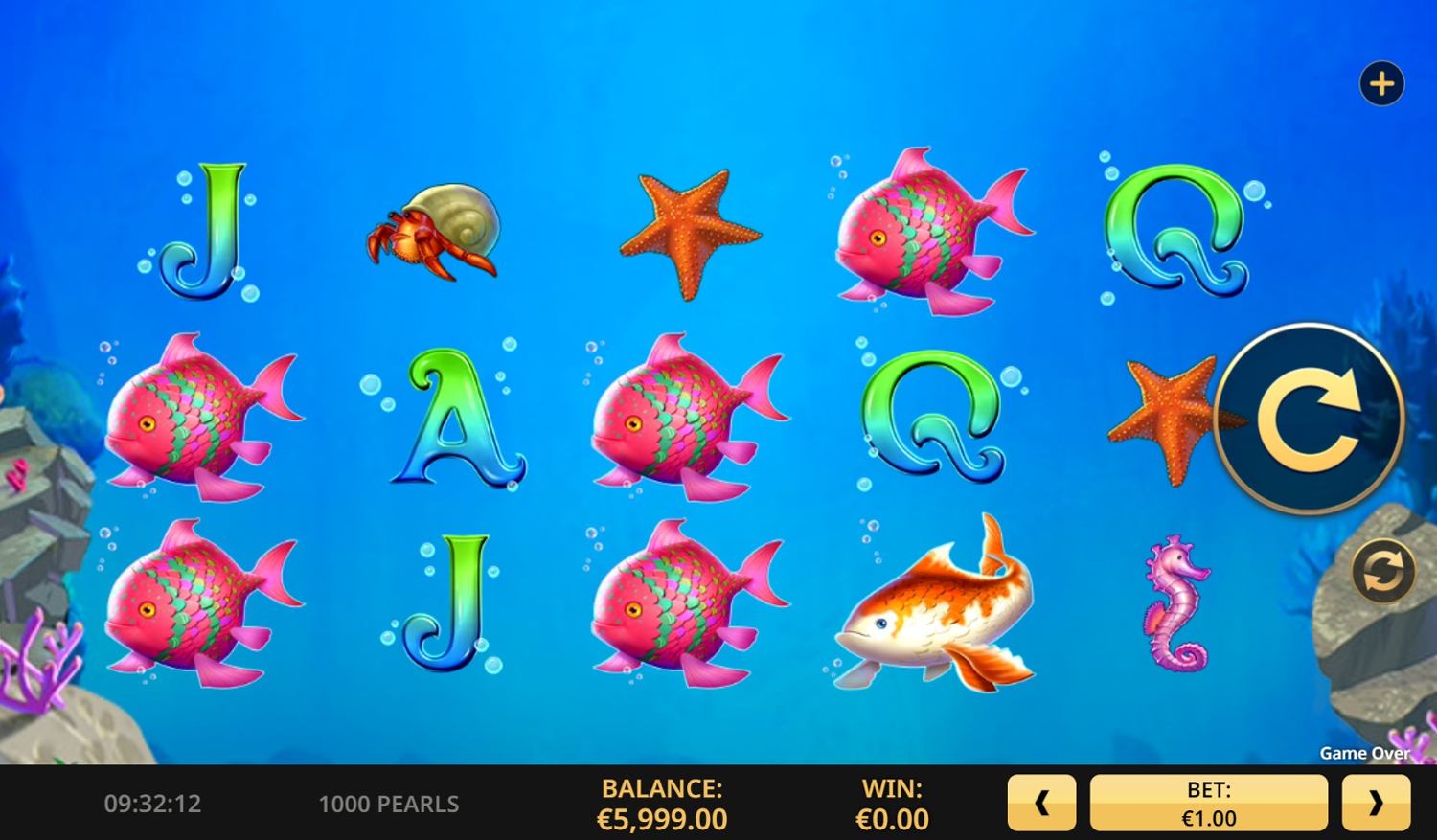 1000 Pearls Gameplay Image