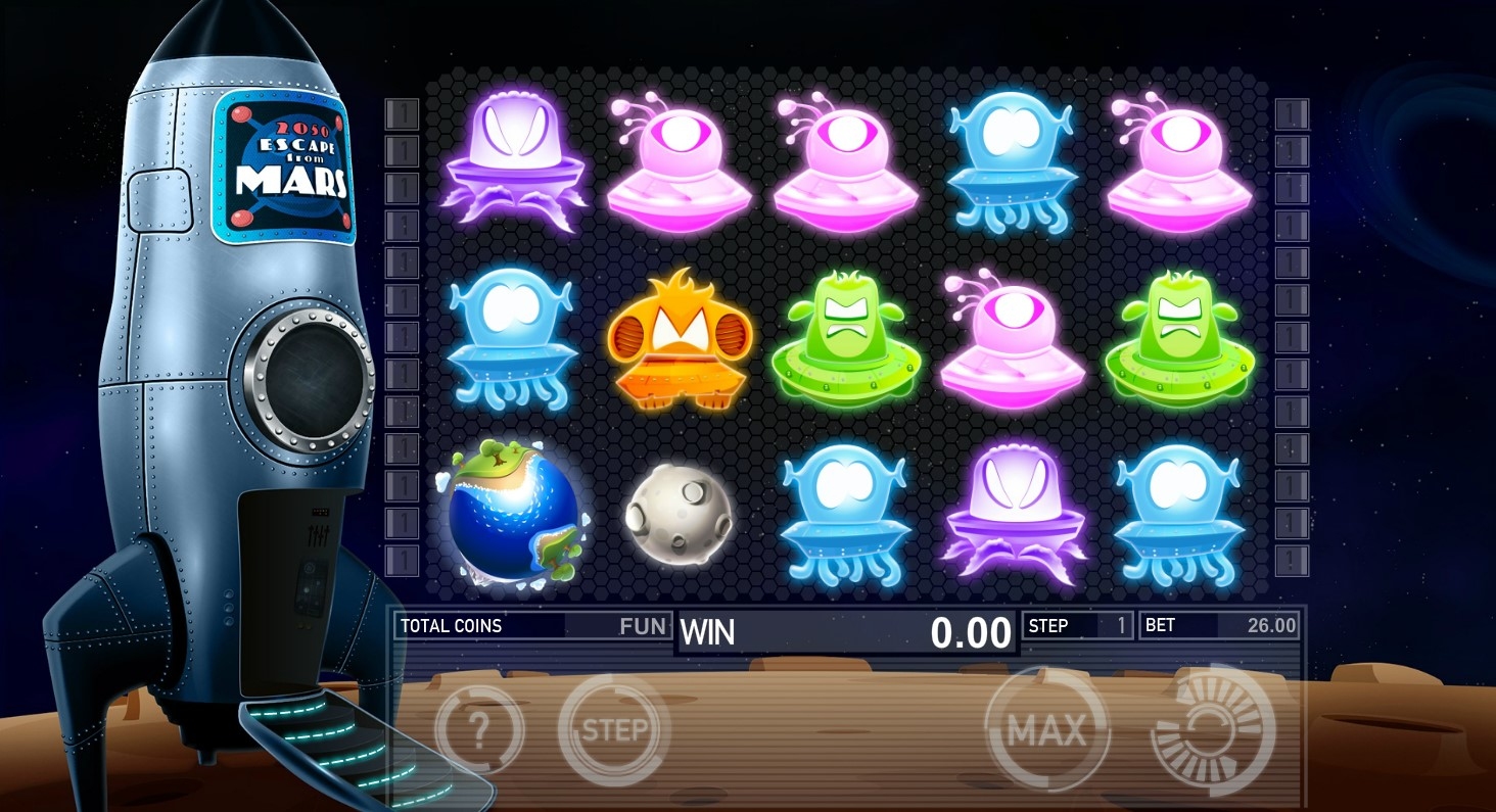 2050 Escape From Mars Gameplay Image