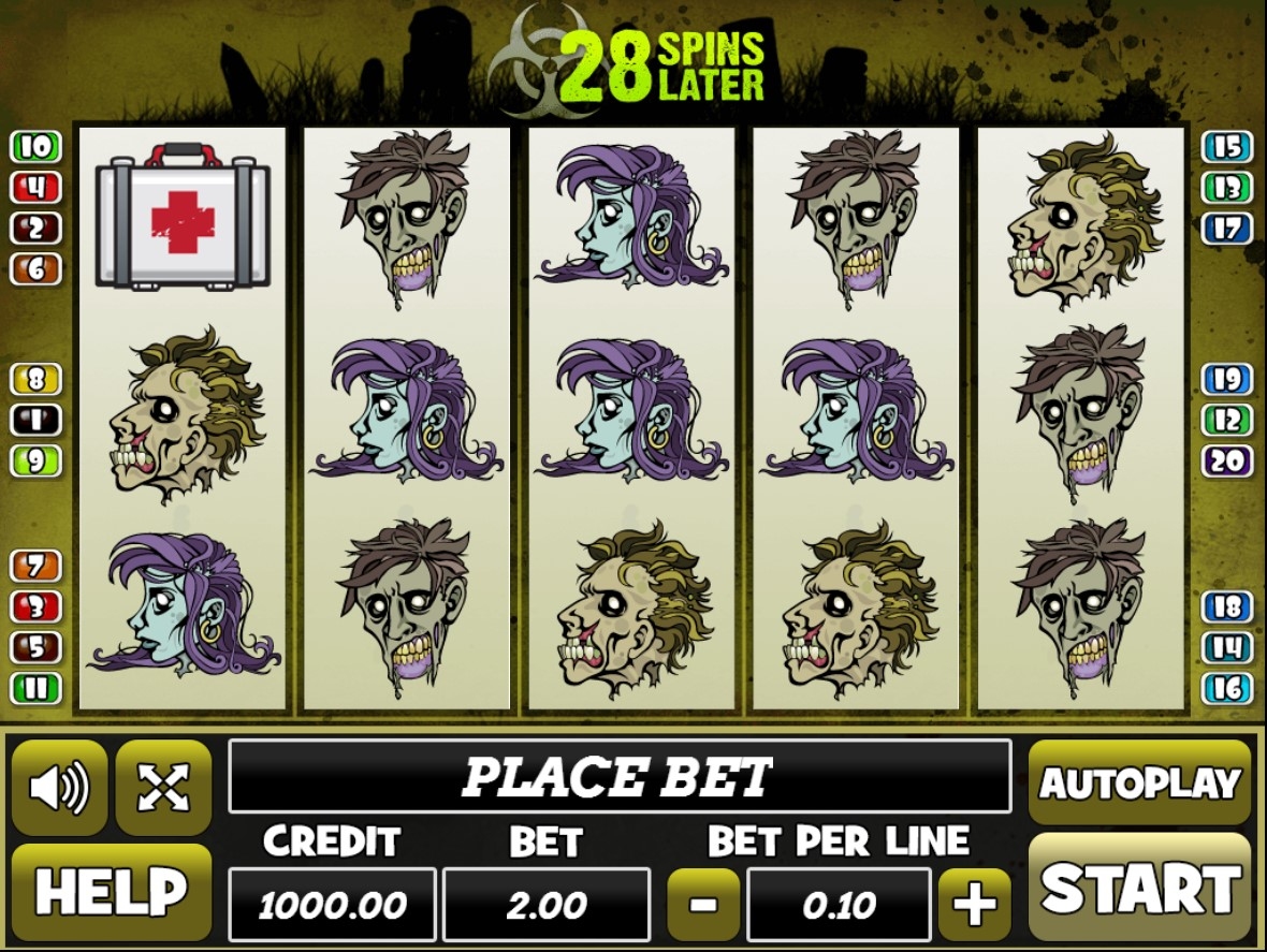 28 Spins Later Gameplay Image