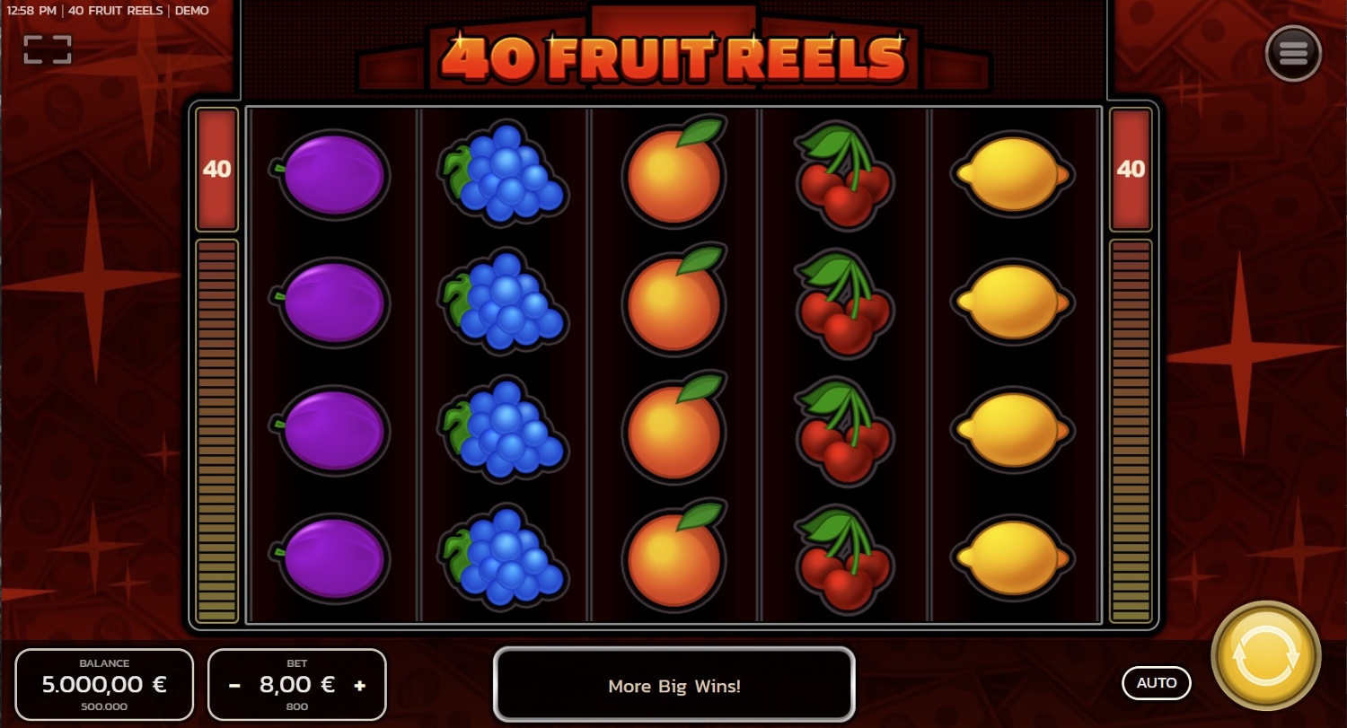 40 Fruit Reels Gameplay Image