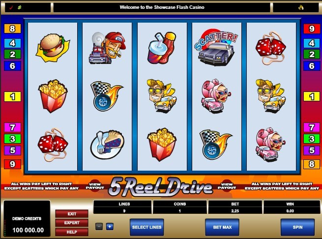 5 Reel Drive Gameplay Image