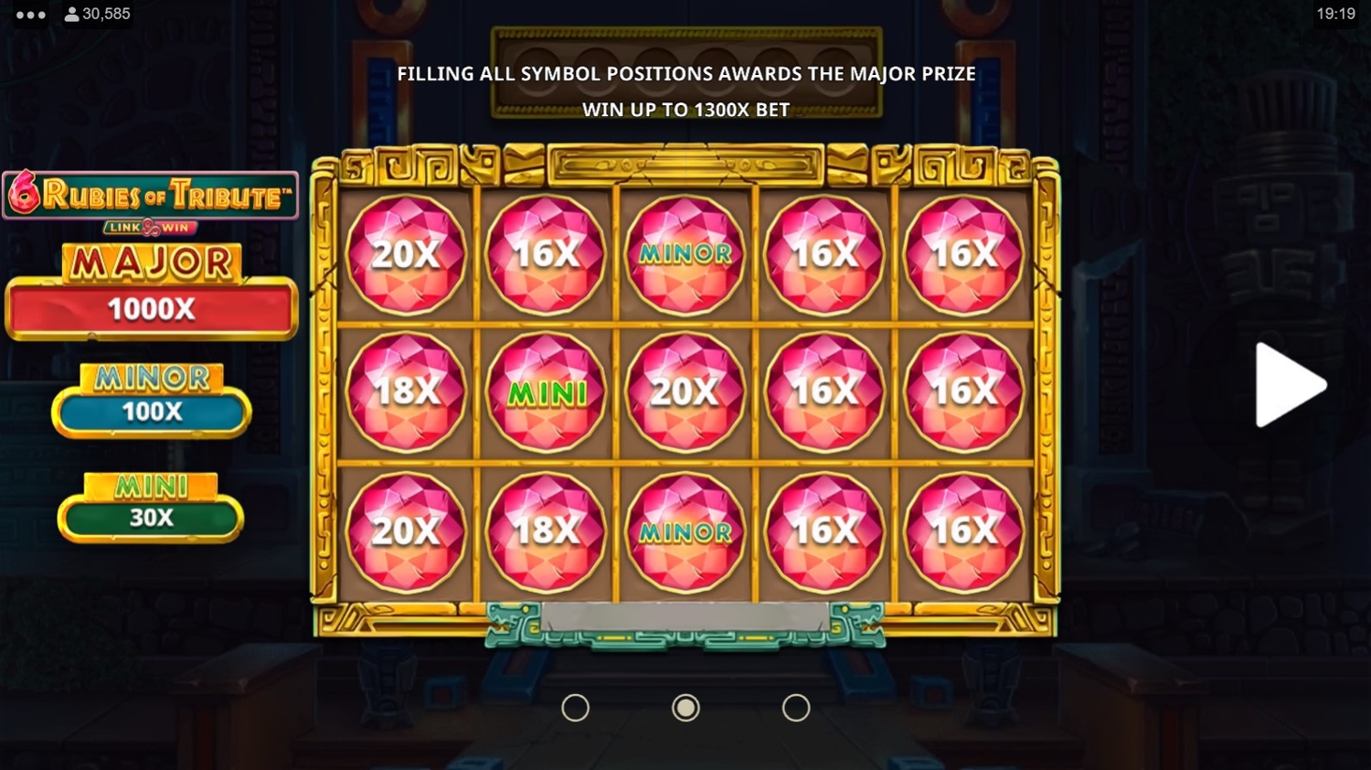 6 Rubies of Tribute Gameplay Image
