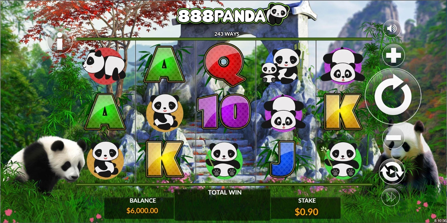 888 Panda Gameplay Image