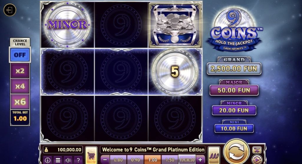 9 Coins: Grand Platinum Edition Gameplay Image