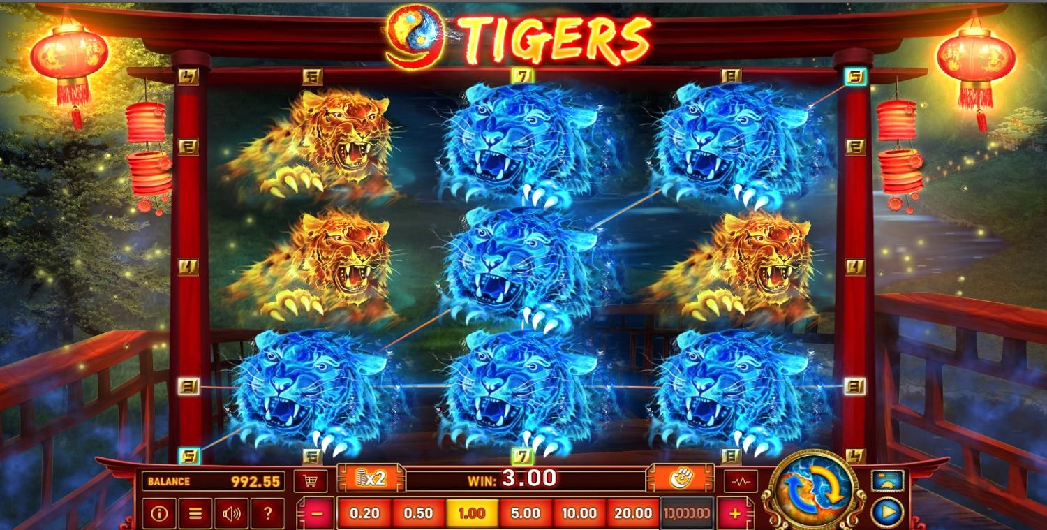 9 Tigers Gameplay Image