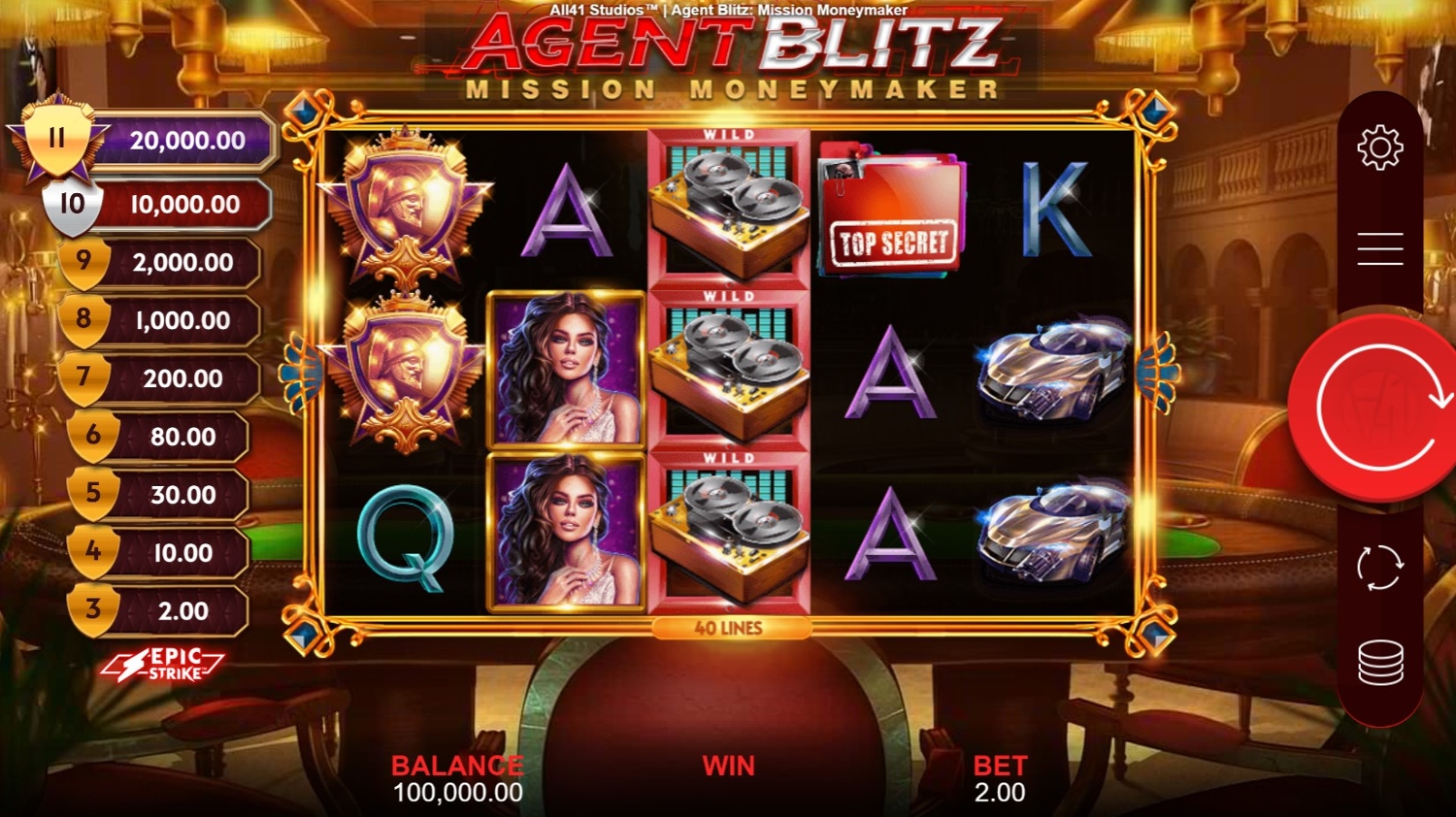 Agent Blitz: Mission Moneymaker Gameplay Image