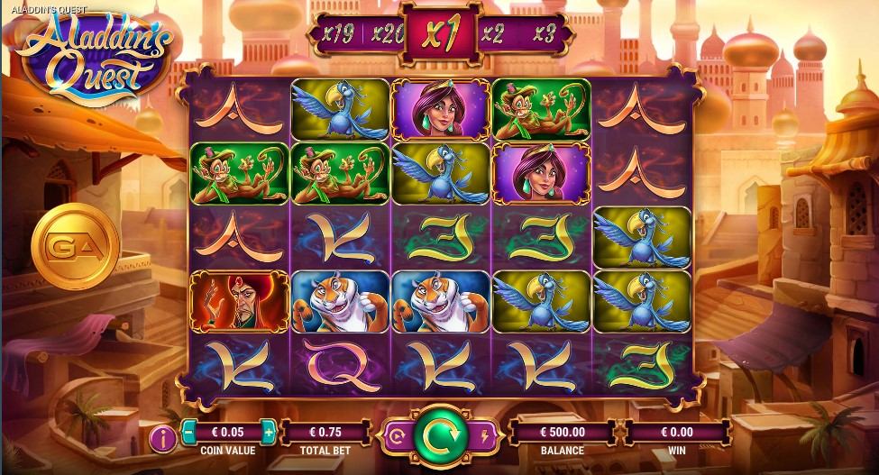 Aladdins Quest Gameplay Image