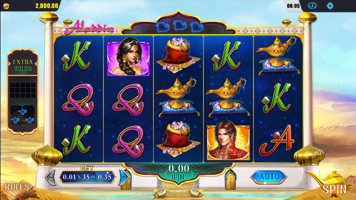 Aladdins Wish Gameplay Image