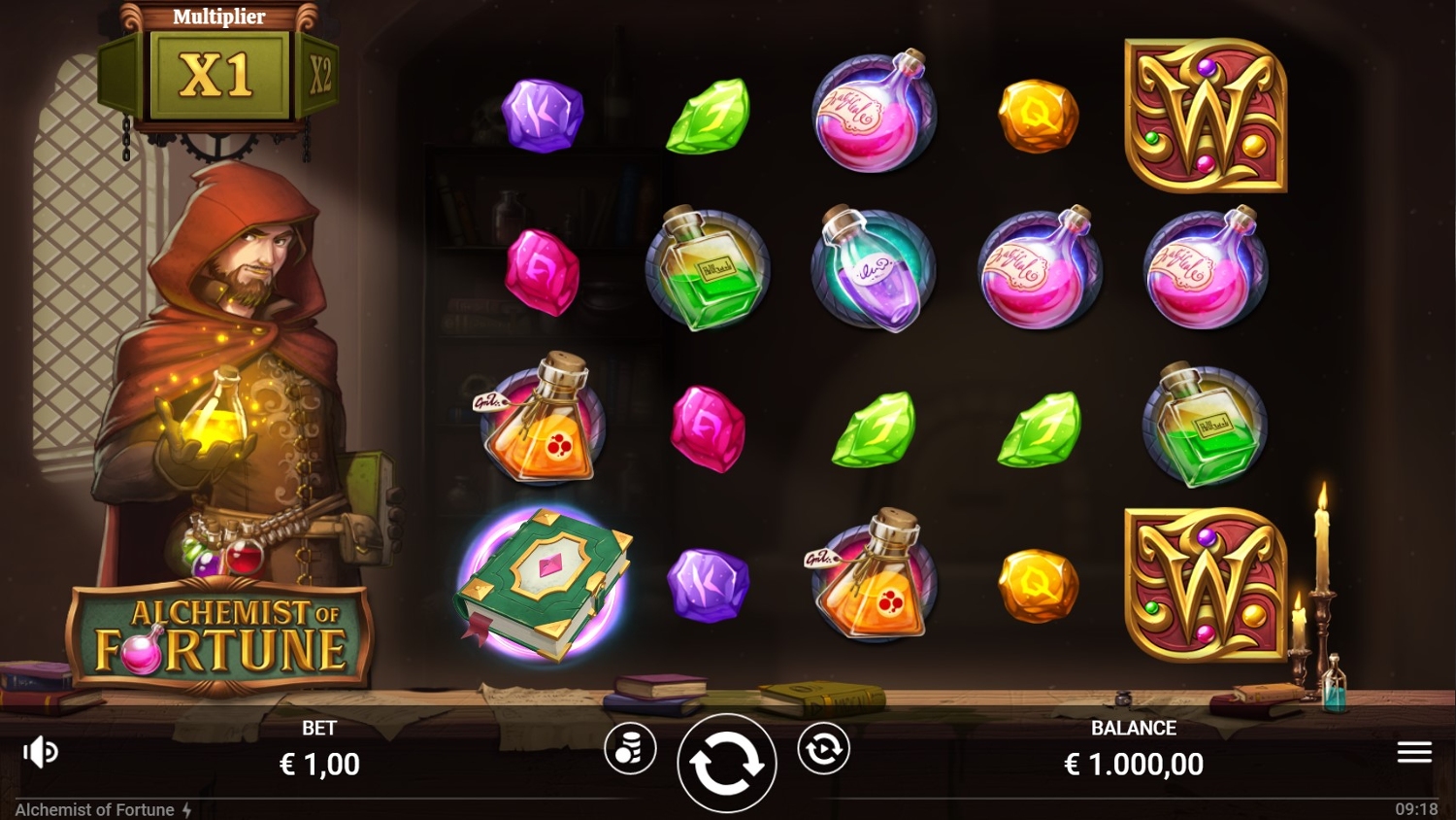 Alchemist of Fortune Gameplay Image