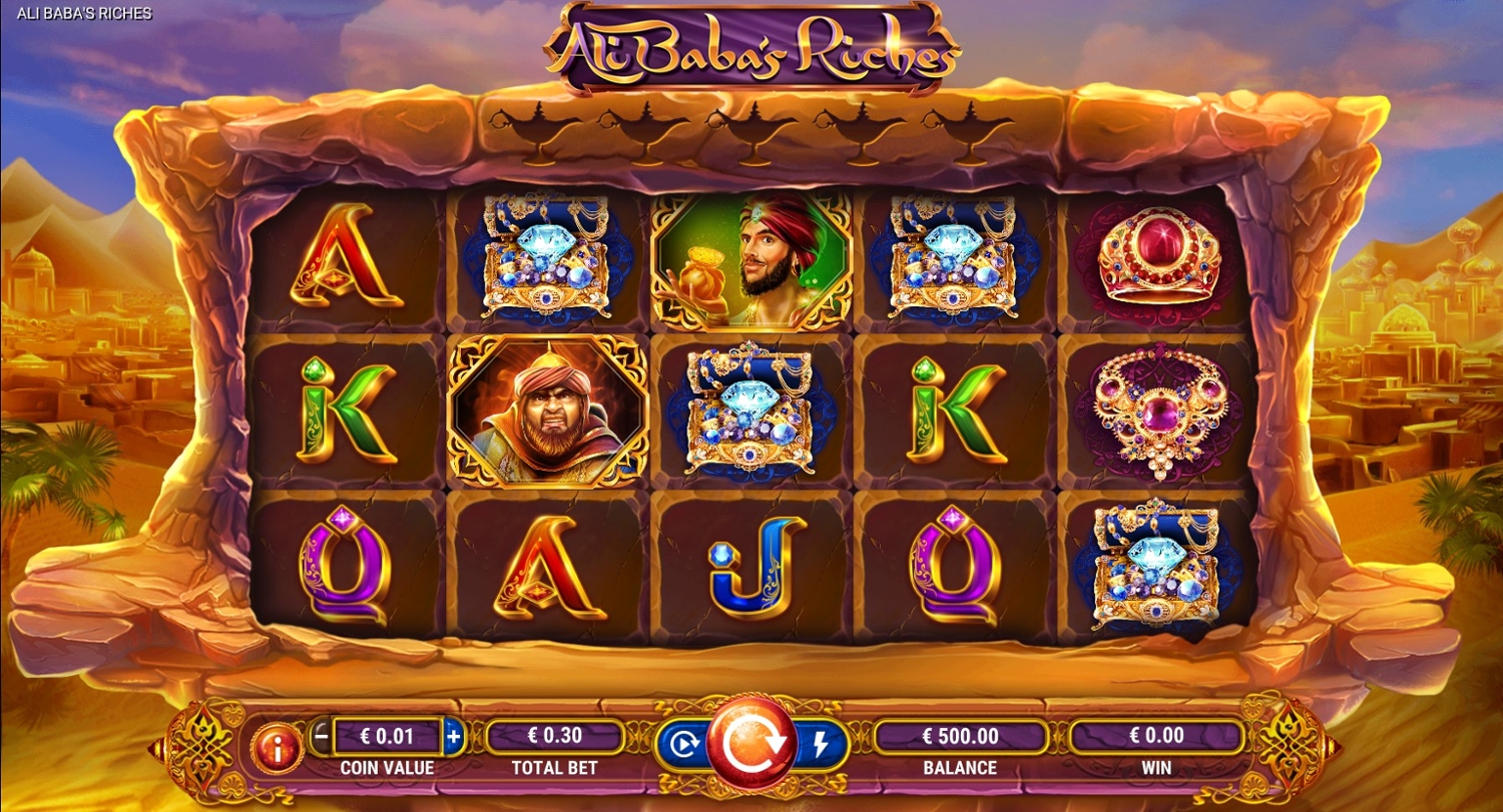 Ali Baba’s Riches Gameplay Image