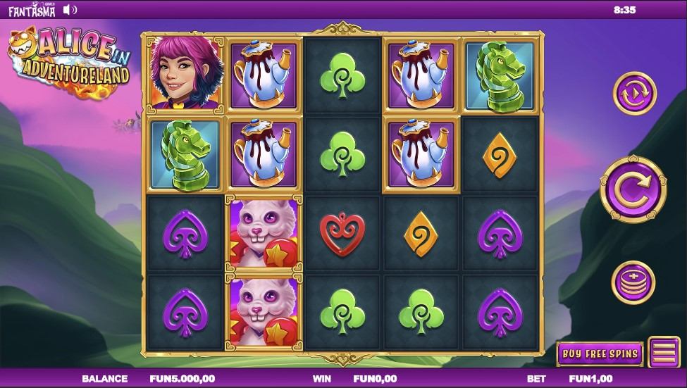 Alice in Adventureland Gameplay Image