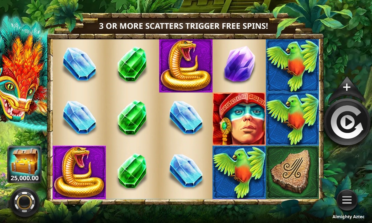 Almighty Aztec Gameplay Image