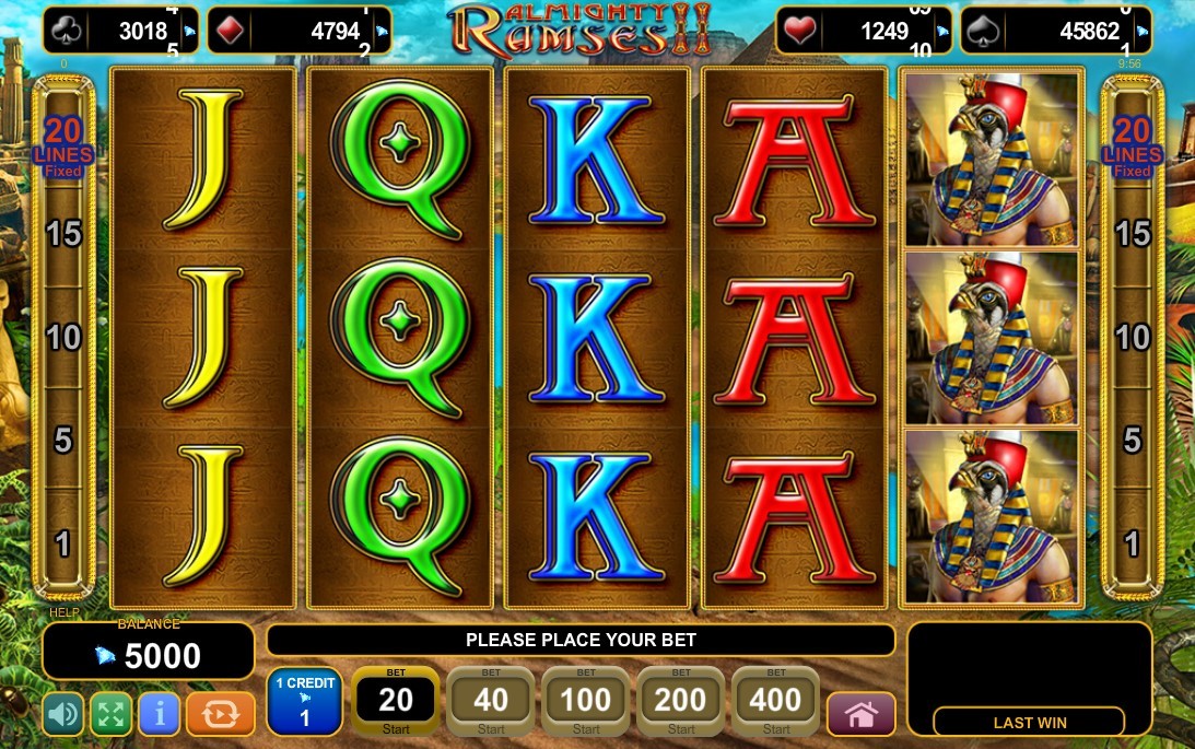 Almighty Ramses II Gameplay Image