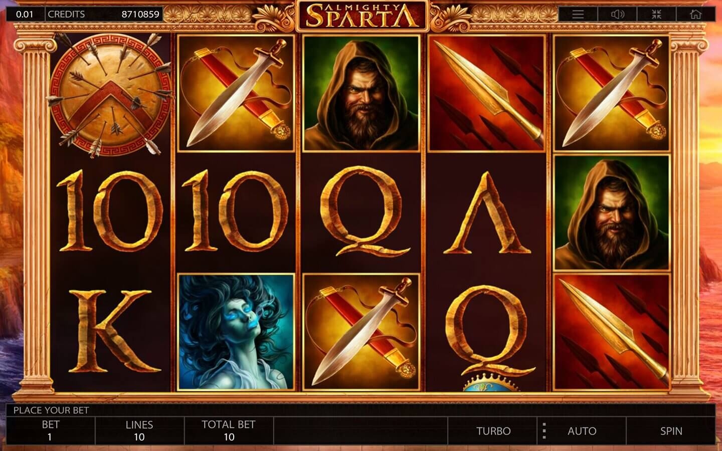 Almighty Sparta Gameplay Image