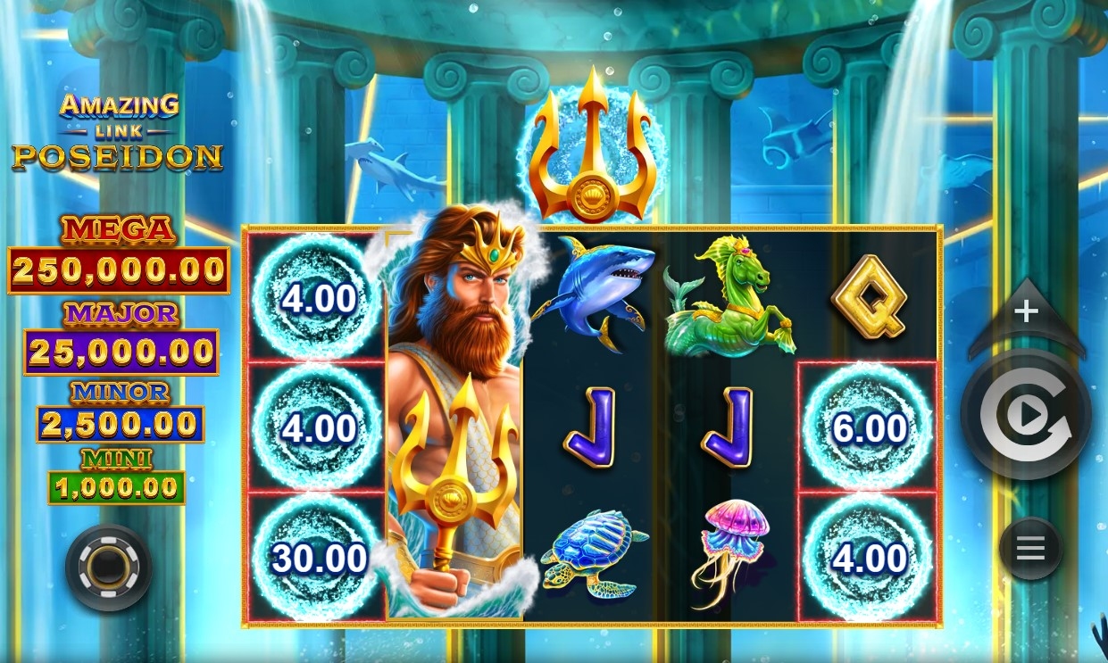 Amazing Link Poseidon Gameplay Image